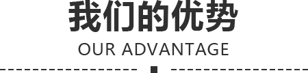 我们的优势